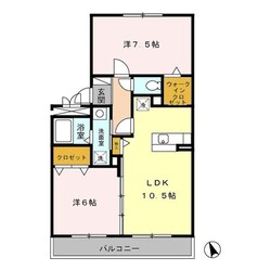 リビングタウン三ツ木の物件間取画像